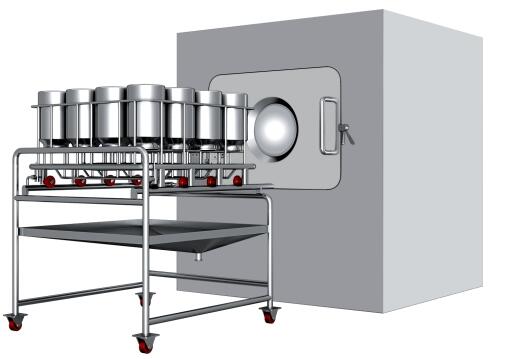 New GMP Approved Drum Washing and Sterilization Machine Pharma Machinery