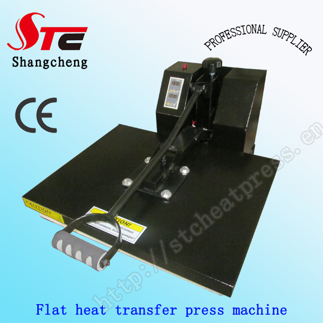 CE Certificate 40*60cm Flat T Shirt Heat Press Machinery Manual Heat Transfer Machine T-Shirt Heat Printing Machine