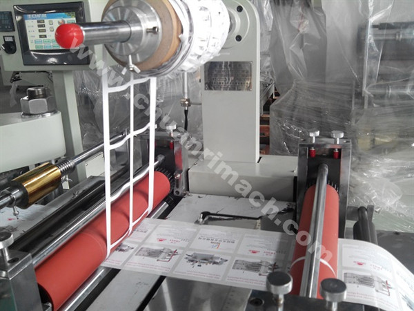 Adhesive Printed Blank Sticker Die Cutting Machine