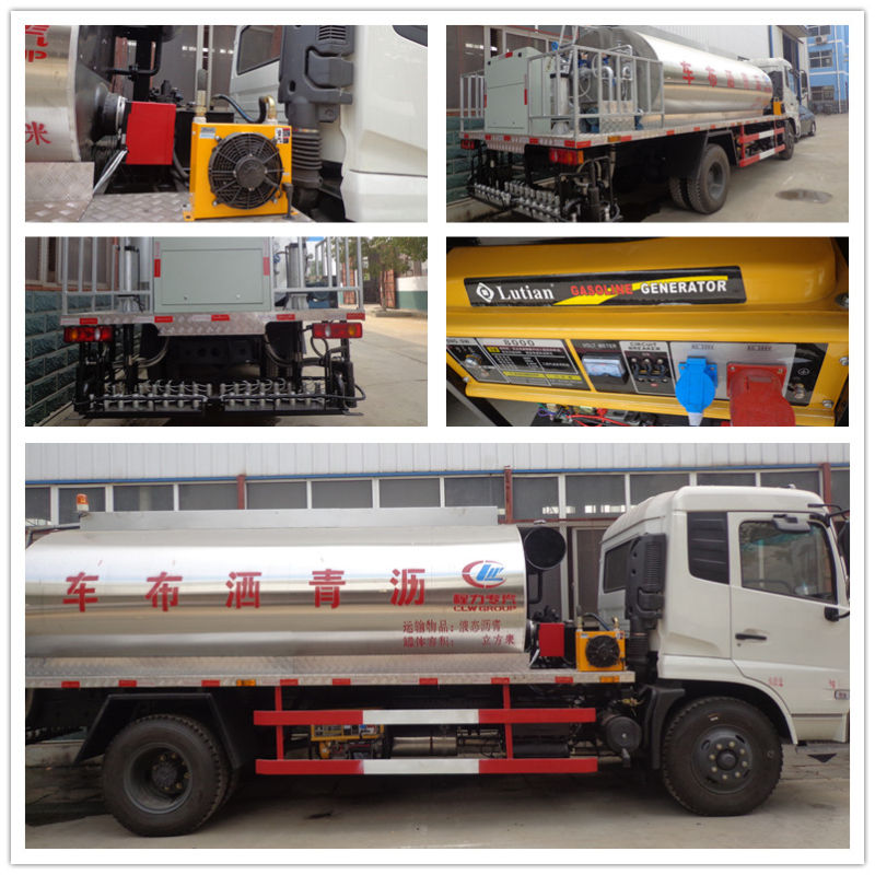 Dongfeng Tianjin 4*2 190HP Asphalt Distributor Truck