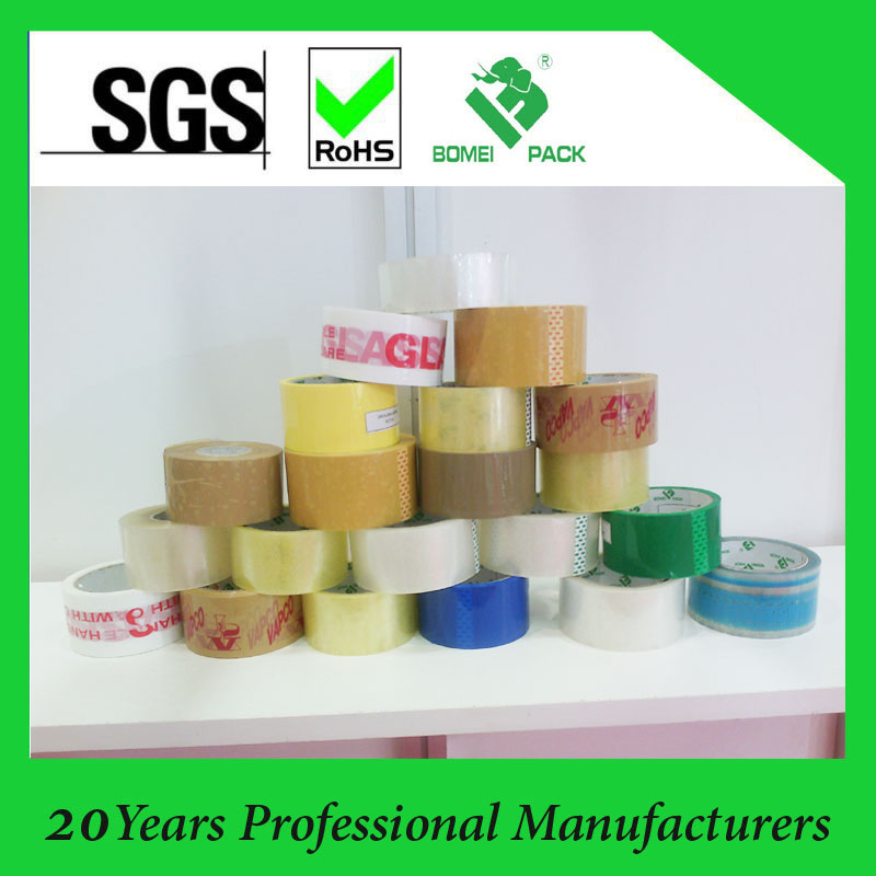 Packing Tape/SGS Approved Water Base Acrylic/BOPP Tape