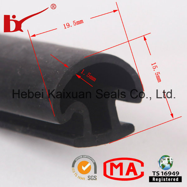 Aluminum Window Weather Resistant Rubber Gasket