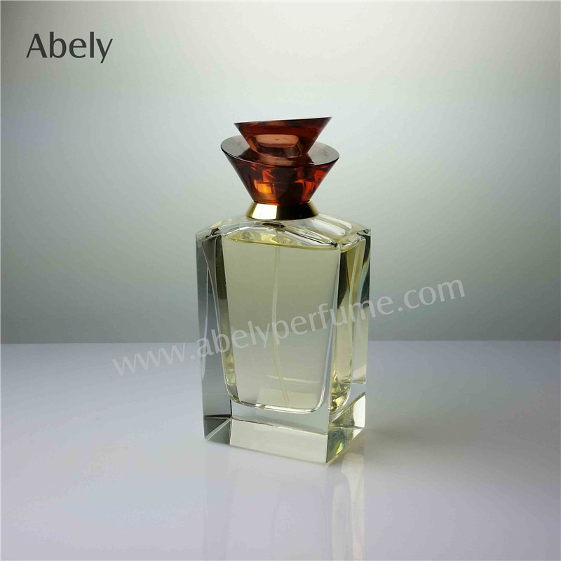 75ml Polished Glass Perfume Bottle for Eau De Parfum