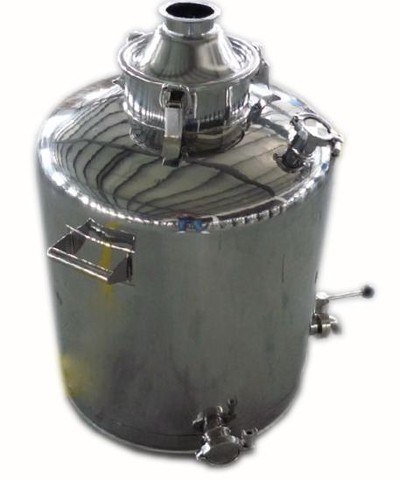 Stainless Steel Milk Can Boiler with Column/Alcohol Distiller/Home Alcohol Distiller