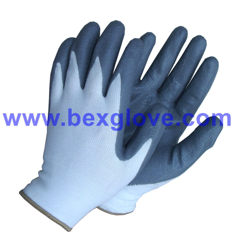 Nitrile Foam Finish Work Glove