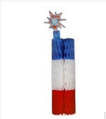 2015 New Design Hanging Paper Firecracker Decoration