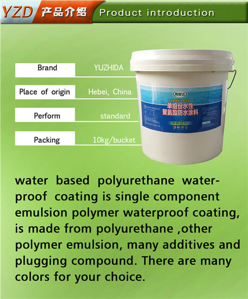 High Elastic Single Component Polyurethane Waterproof Roofing Coating