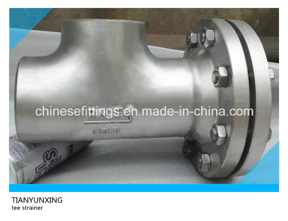 JIS Flanged T Type Stainless Steel Strainer