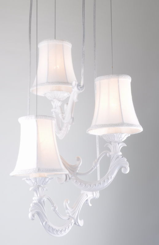 Elegance White Decorative Hotel Hanging Pendant Light (9251-7)