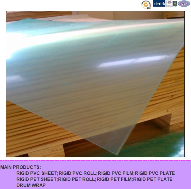 Rigid PVC Sheet, Transparent PVC Sheet, Clear PVC Sheet