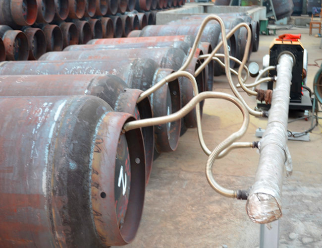 400L Carbon Steel Welded Liquid Chlorine Cylinder with Flange and Valve