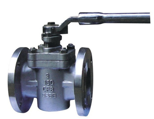 China Factory PTFE Sleeve Flange Stainless Steel Plug Valve