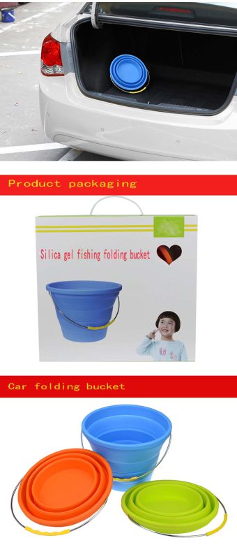 Multi-Function Portable Folding Outdoor Fishing Bucket