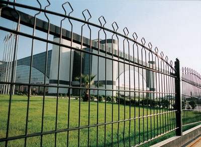 PVC Coated Welded Wire Mesh Garden Fence