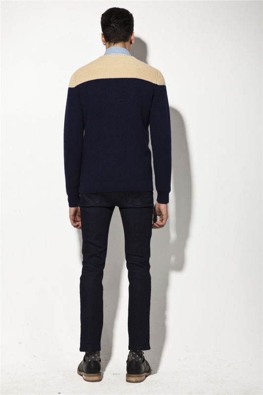 Manufactory Wool Acrylic Pullover Man Knitwear