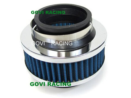 Bypass Valve Filter with Double Inlet 76mm Unversal for Air Intake Pipe