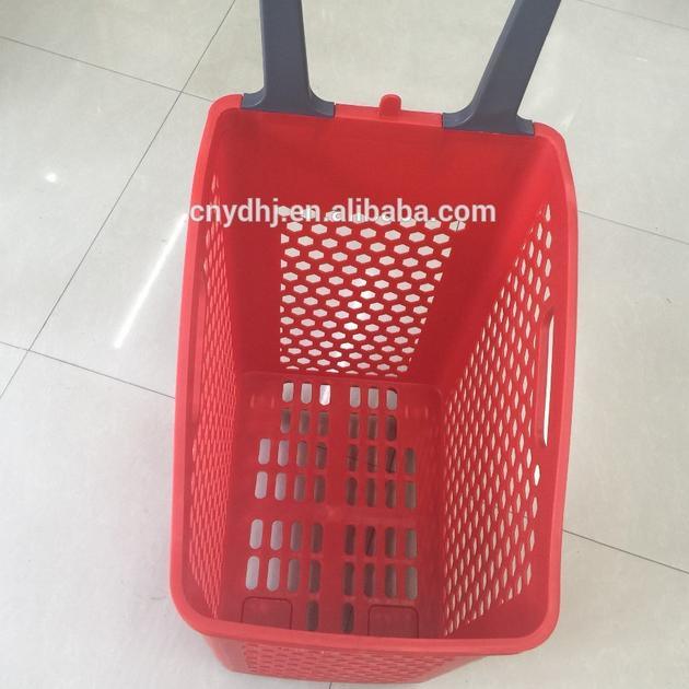 Big Size Store Plastic Shopping Basket (ZC-18)