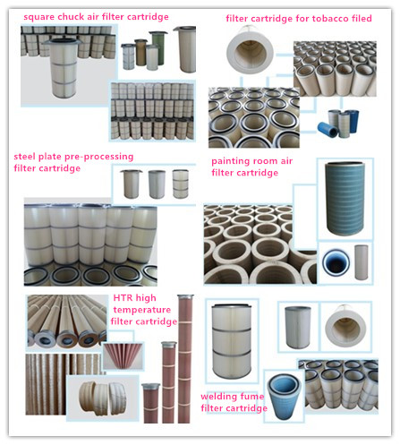 Dust Collector Air Filter Cartridge for Sand Blasting