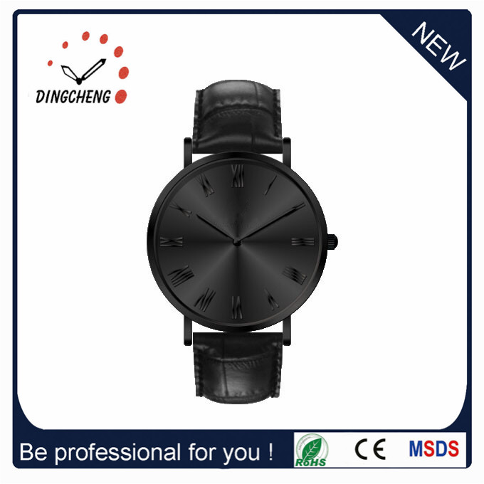 2016 Fashion Watch Japan Movement Watch with Shiny Face Wristwatch OEM (DC-343)