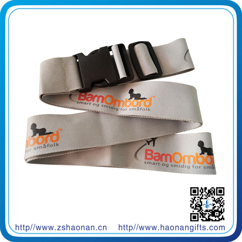 2016 Hot Selling Polyester Material Luggage Strap (HN-LS-001)