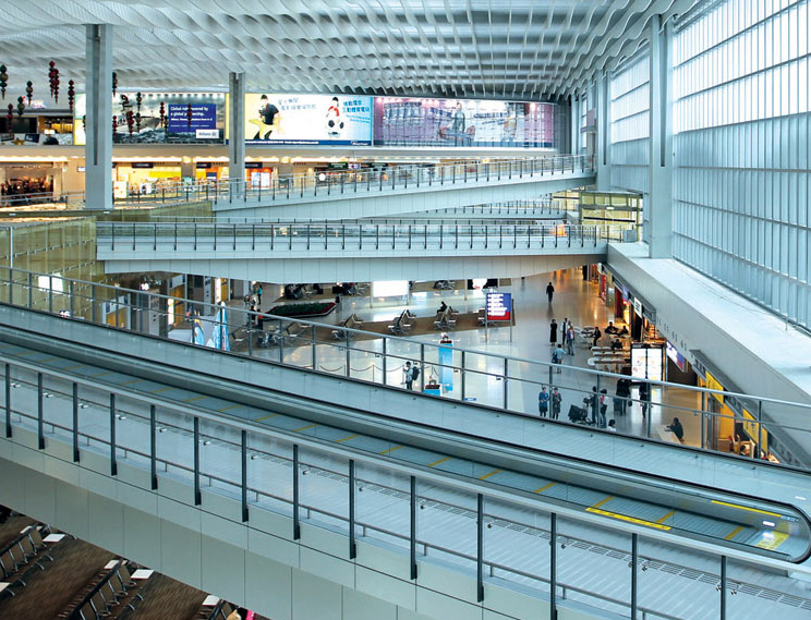 Airport Moving Walkway