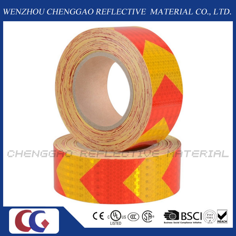 PVC Arrow Truck Reflective Safety Warning Conspicuity Tape (C3500-AW)