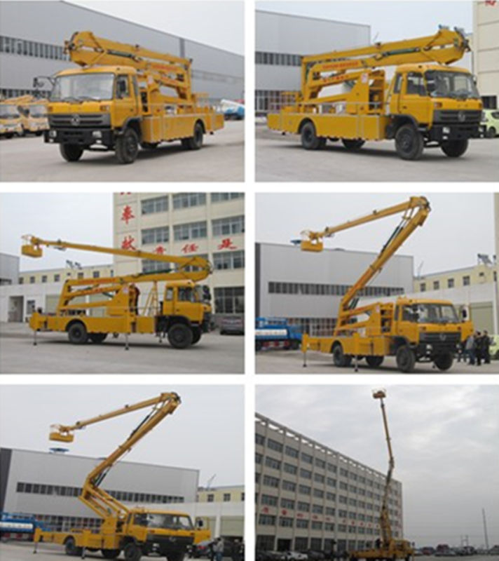 Dongfeng Double Row High Altitude Operating Aerial Platform Truck 22m