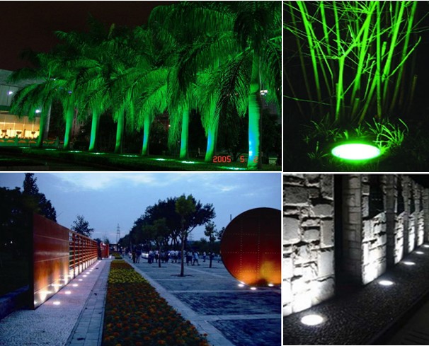 36W LED Underground / Inground Square Light Garden Light