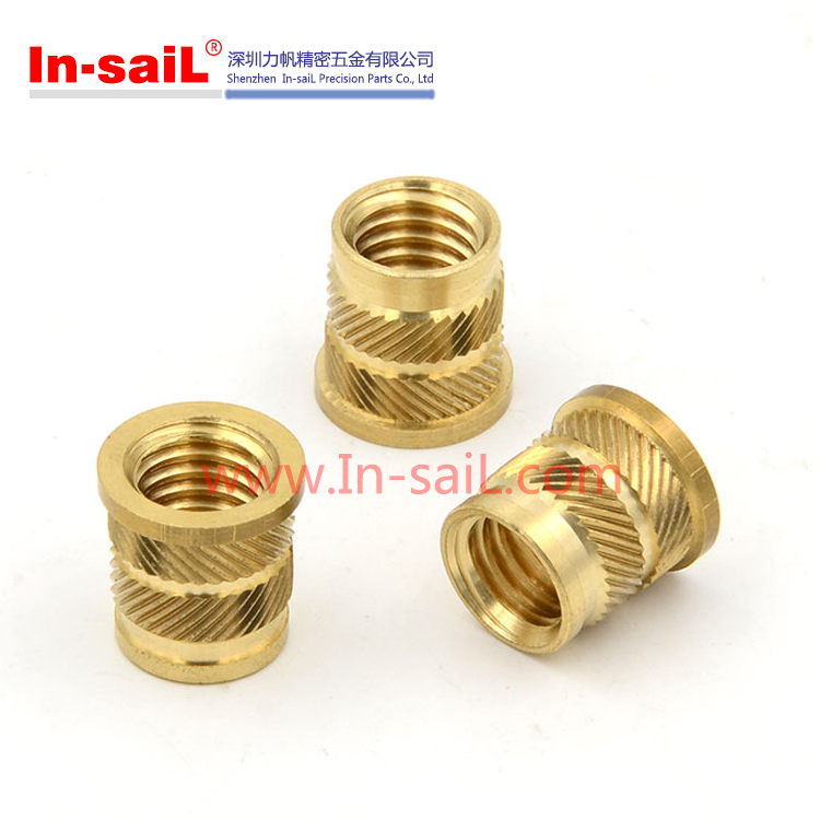 China Fastener Supplier M6 Brass Insert Nut for ABS