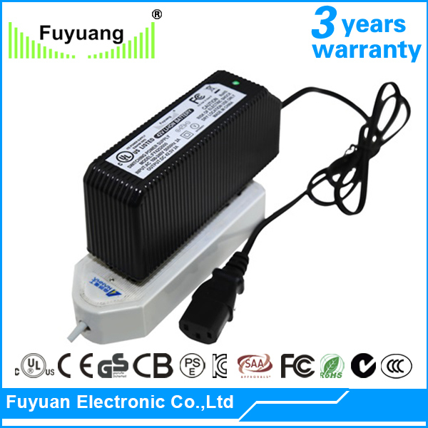 44V 1.5A Desktop Battery Charger with Certiificate