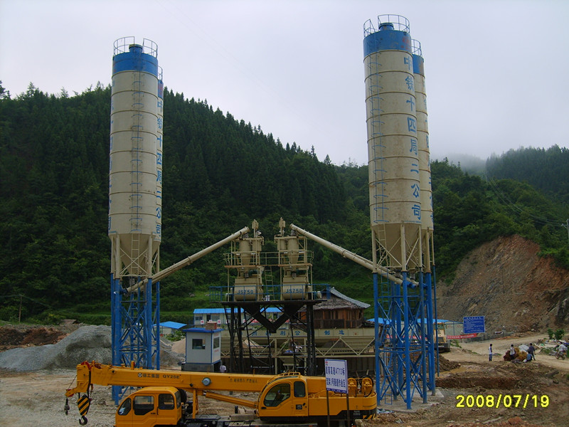 High Efficiency and CE Certificate Concrete Batching Plant Hzs35 (35m3/h)