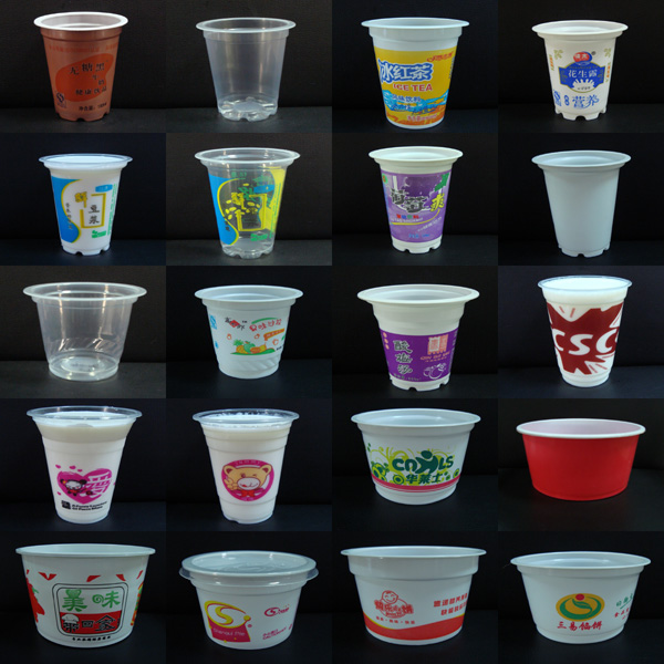 Customizable PP Cups for Smoothie with Lid