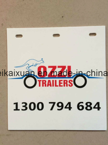 White Color Truck Mudguard/Plastic Trailer Mud Flap