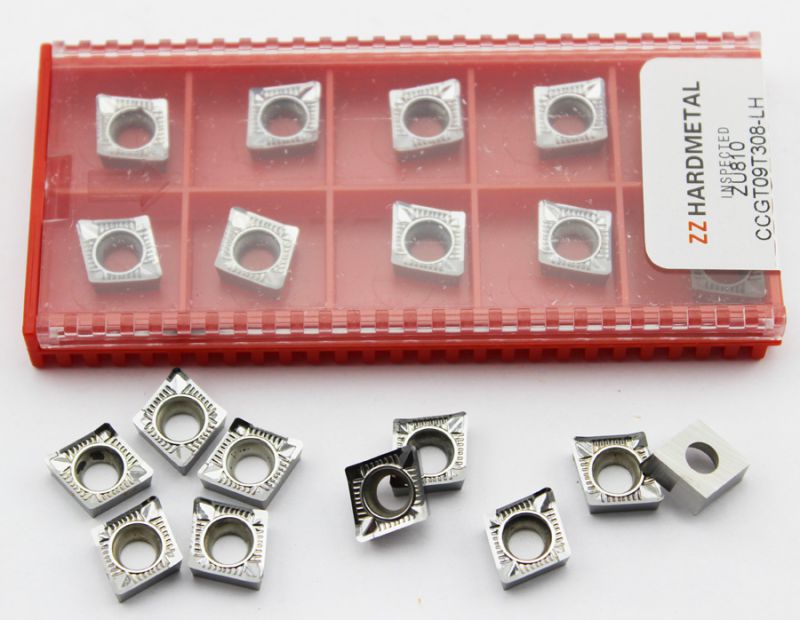 Coated or Uncoated Tungsten Carbide Cutting Inserts