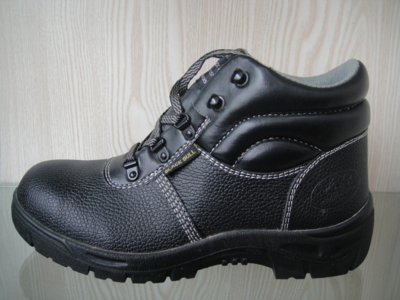 Professional Black MID-Cut Safety Shoe (HQ1537)