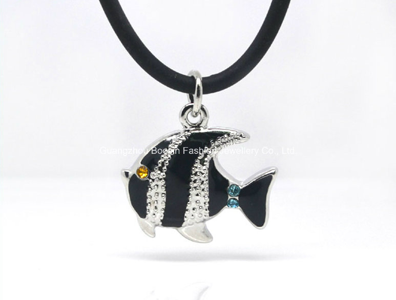 Factory Custom High Quality Enamel Charm Necklace for Kids