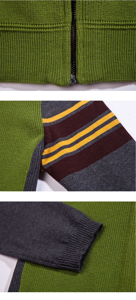 Manufactory Fashion Striped Knitwear Men Cardigan