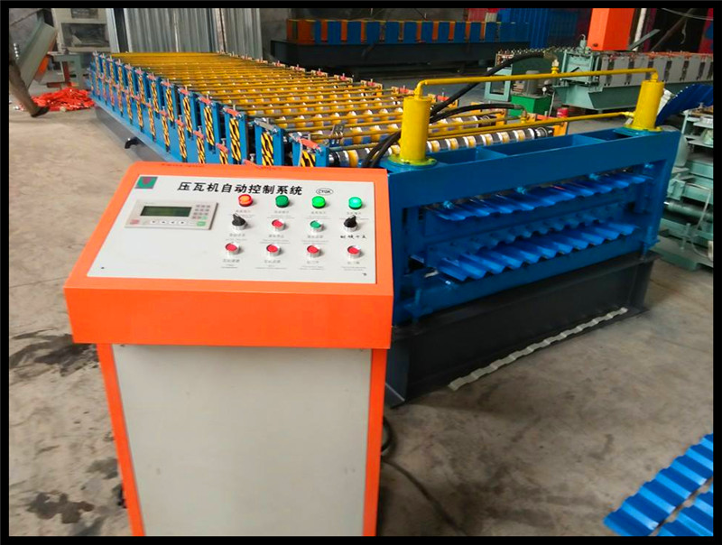 C8/C21 Russia Type Roof Panel Roll Forming Machine