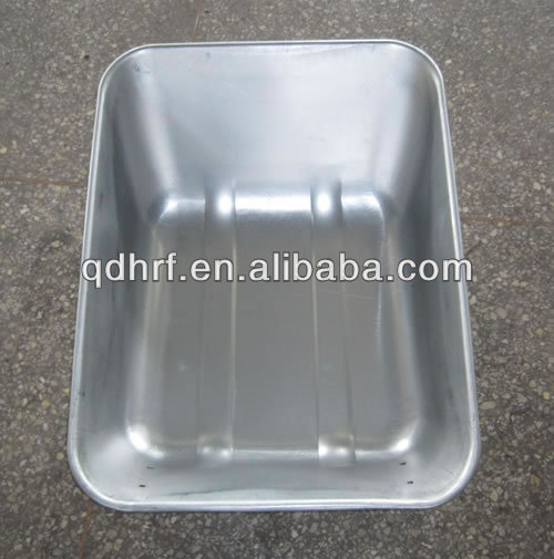 Galvanized Tray Hand Trolley Sack Yard Barrow Cart Wb5204