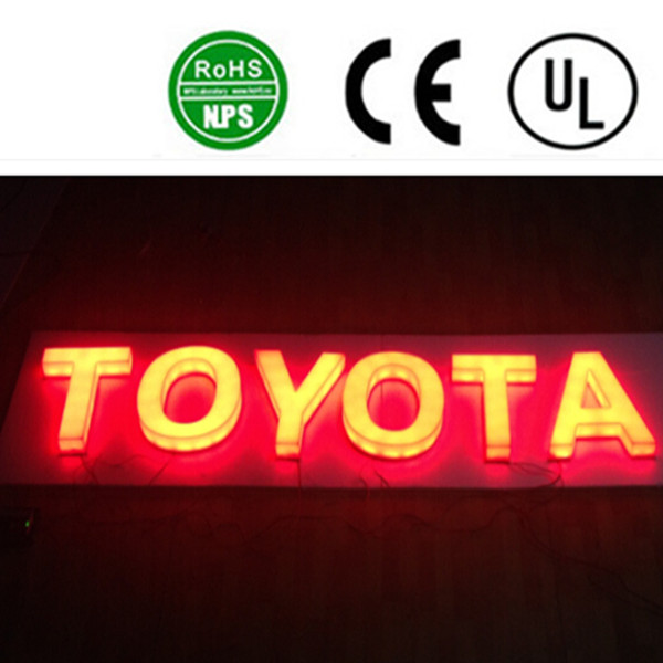 Monocolor LED Pixel Large Letter Signs for Outdoor Display