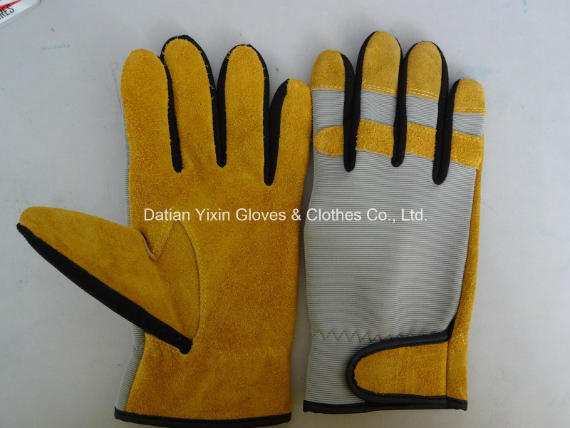 Cow Split Leather Glove-Labor Glove-Working Glove-Safety Glove