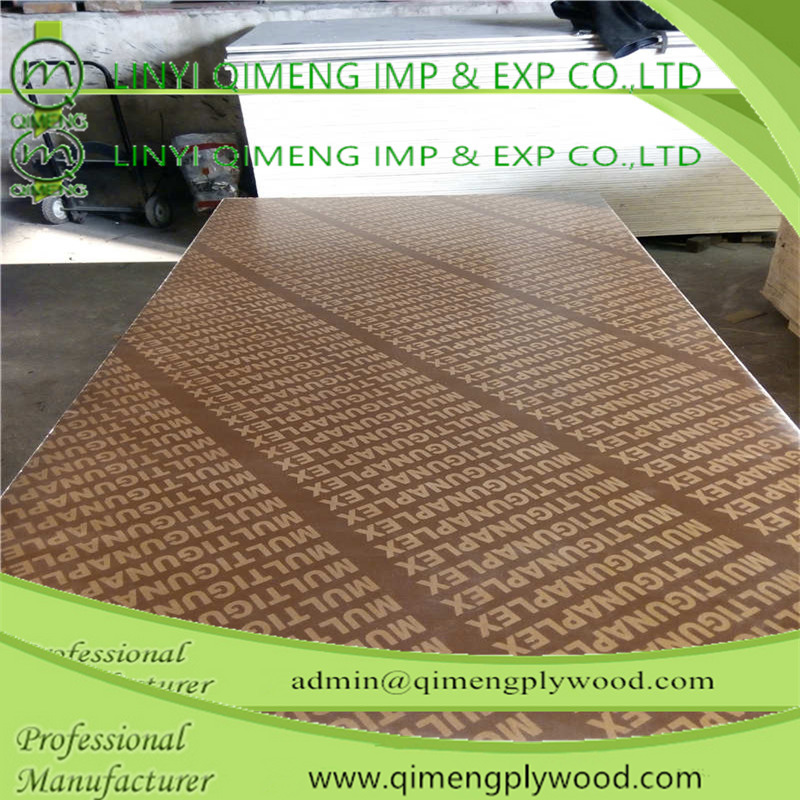 Black and Brown Color 16mm Construction Plywood From Linyi Qimeng