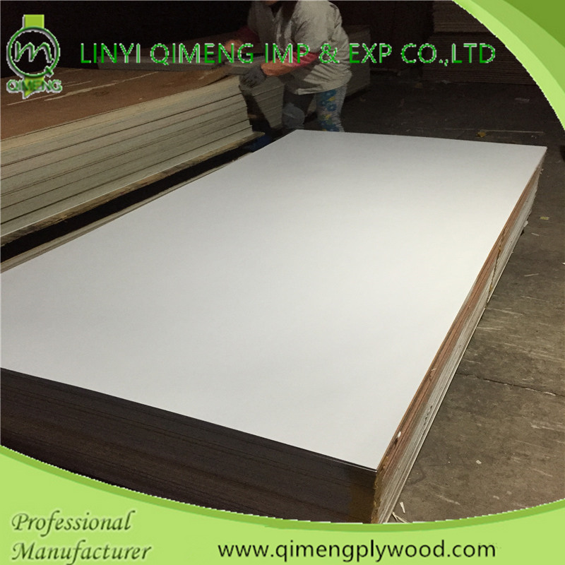 Qimeng Factory Produce Decoration Usage Glossy or Matt White Color Size 1220X2440 Thickness 2.2mm PVC Plywood with Cheaper Price