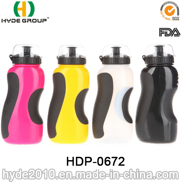 2017 New Products BPA Free Plastic Sport Bottle with Straw, PE Plastic Sport Water Bottle (HDP-0672)