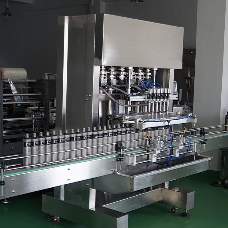 Linear Type Oil Bottle Filling Machine Labeling Machine