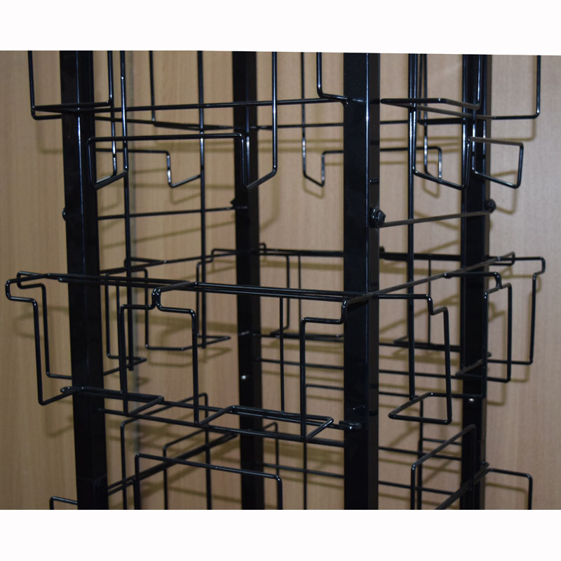 American Style 24 Pocket Rolling Frames Display Rack (PHY2047)