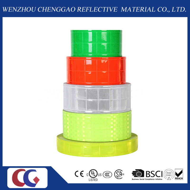 PVC Single Color Reflective Tape with Crystal Lattice