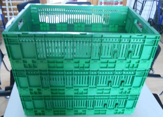 Plastic Foldable Fruit and Vegetable Crates