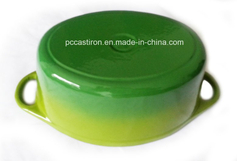 Enamel Cast Iron Cookware Casserole Manufacturer From China Size: 25X18X9cm