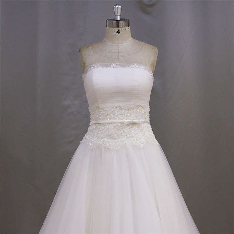 Elegant A Line Lace 2016 Bridal Dresses (SL308-1)